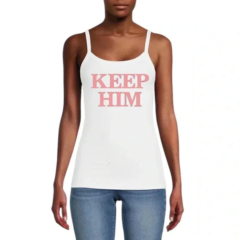 Y2k style fitted cami Keep Him